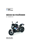 BMW S1000R - Navod na pouzivanie SK 2021-2